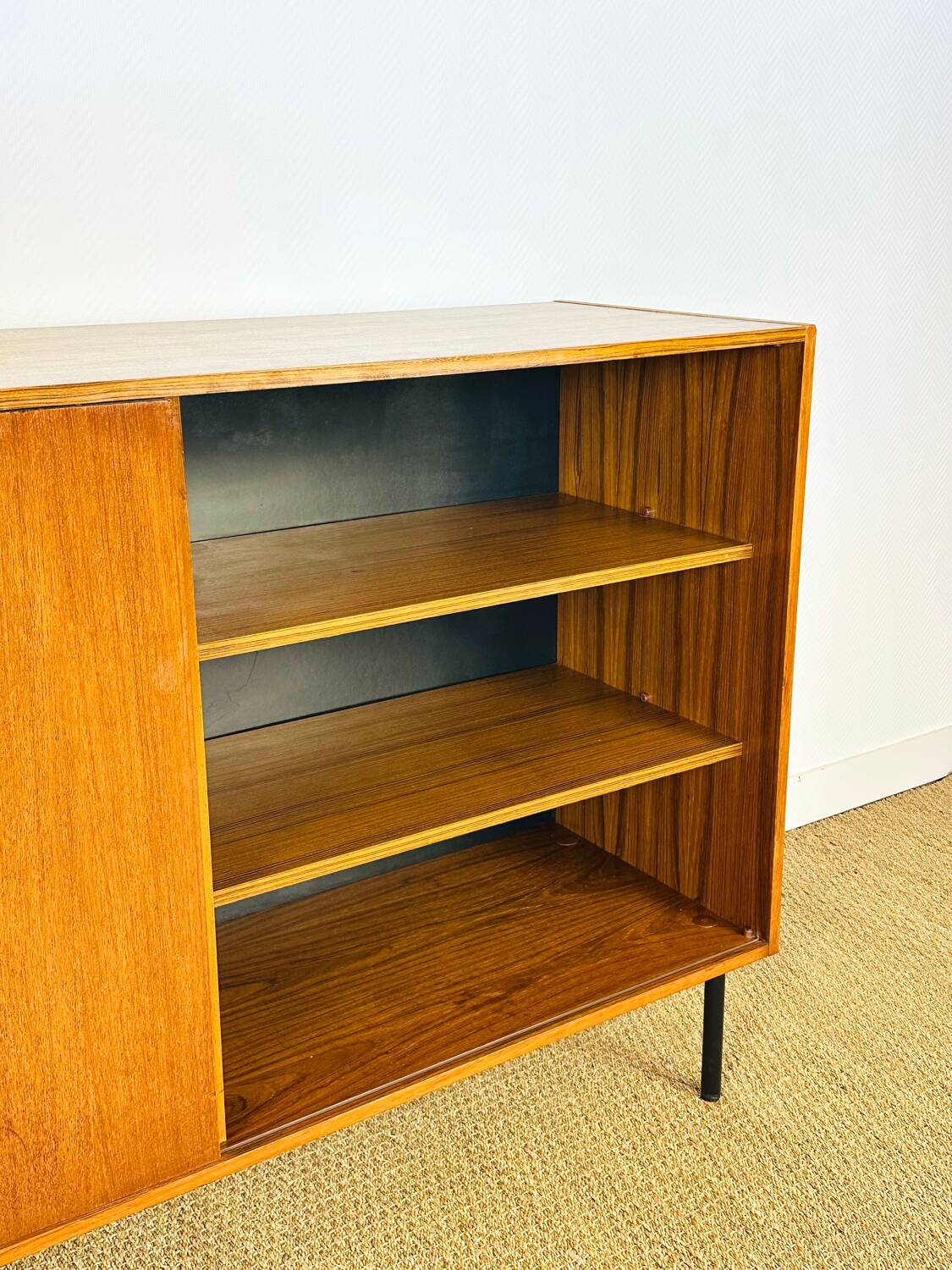 1960s high Scandinavian teak sideboard