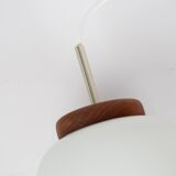 Danish vintage pendant lamp Kina by Bent Karlby, Lyfa, 1946