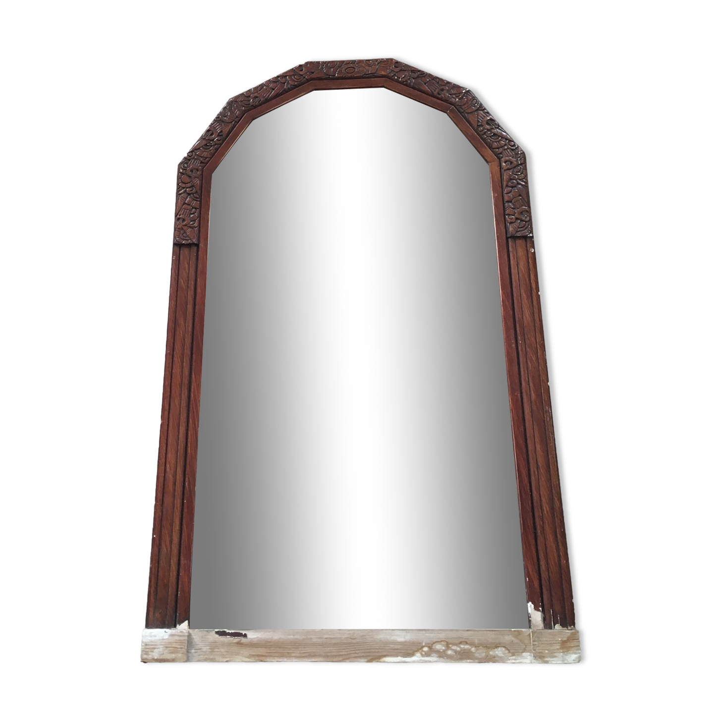 Mirror arch art deco ancient, 113x67 cm