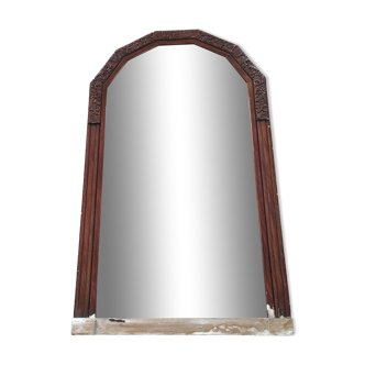 Mirror arch art deco ancient, 113x67 cm