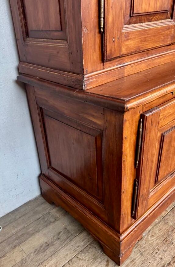 Grand buffet  bibliotheque 2 corps meuble de métiers