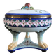 Fine porcelain bonbonnière attributed to Jules Vieillard, Bordeaux.