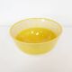 Large bowl - PALM yellow border
