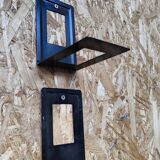 Wall-mounted bookcase DBGM system element 1970