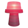 Lampe veilleuse gomme rose design années 2000