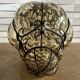 Hallway cage lantern, Murano blown glass, Venice, vintage, 1960s
