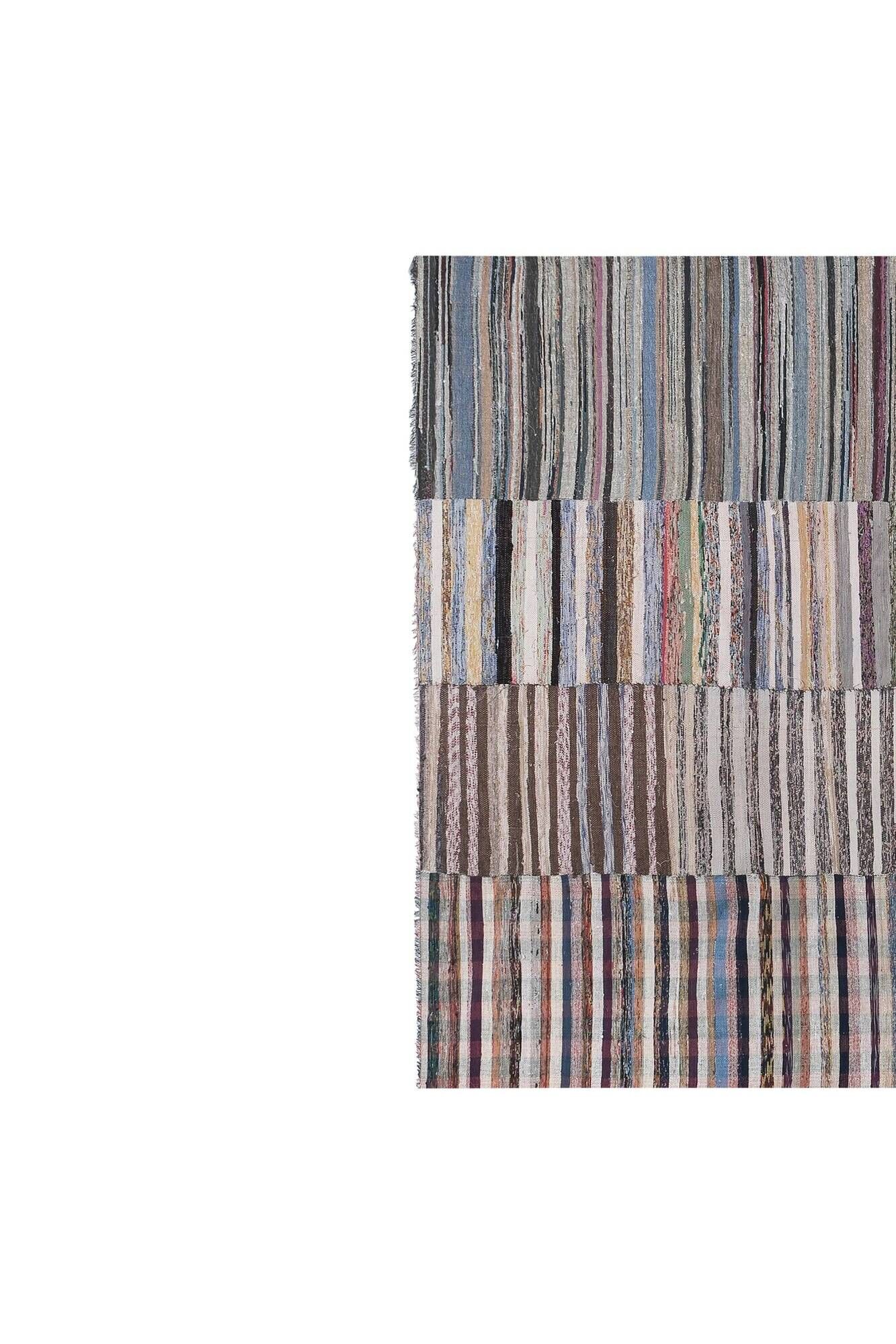 Vintage Turkish kilim handwoven 244x324 cm