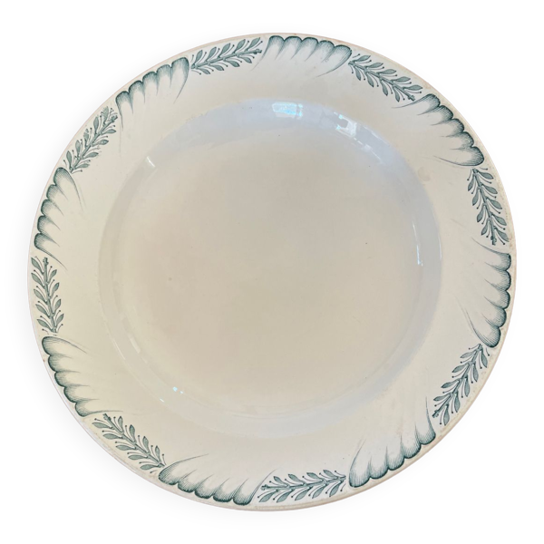 Ancien Plat K&G Luneville 34cm
