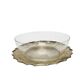 AVX Norblin Art Deco Tray with Glass Insertion