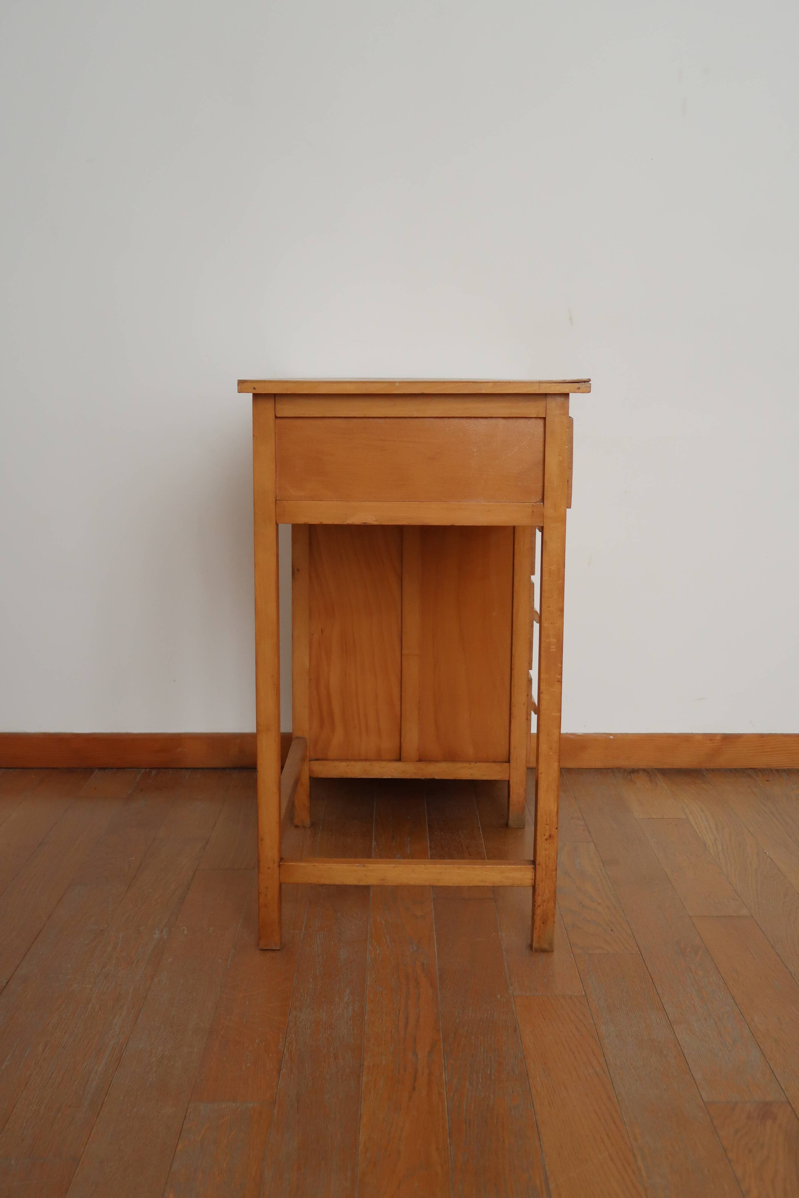 50's wooden desk