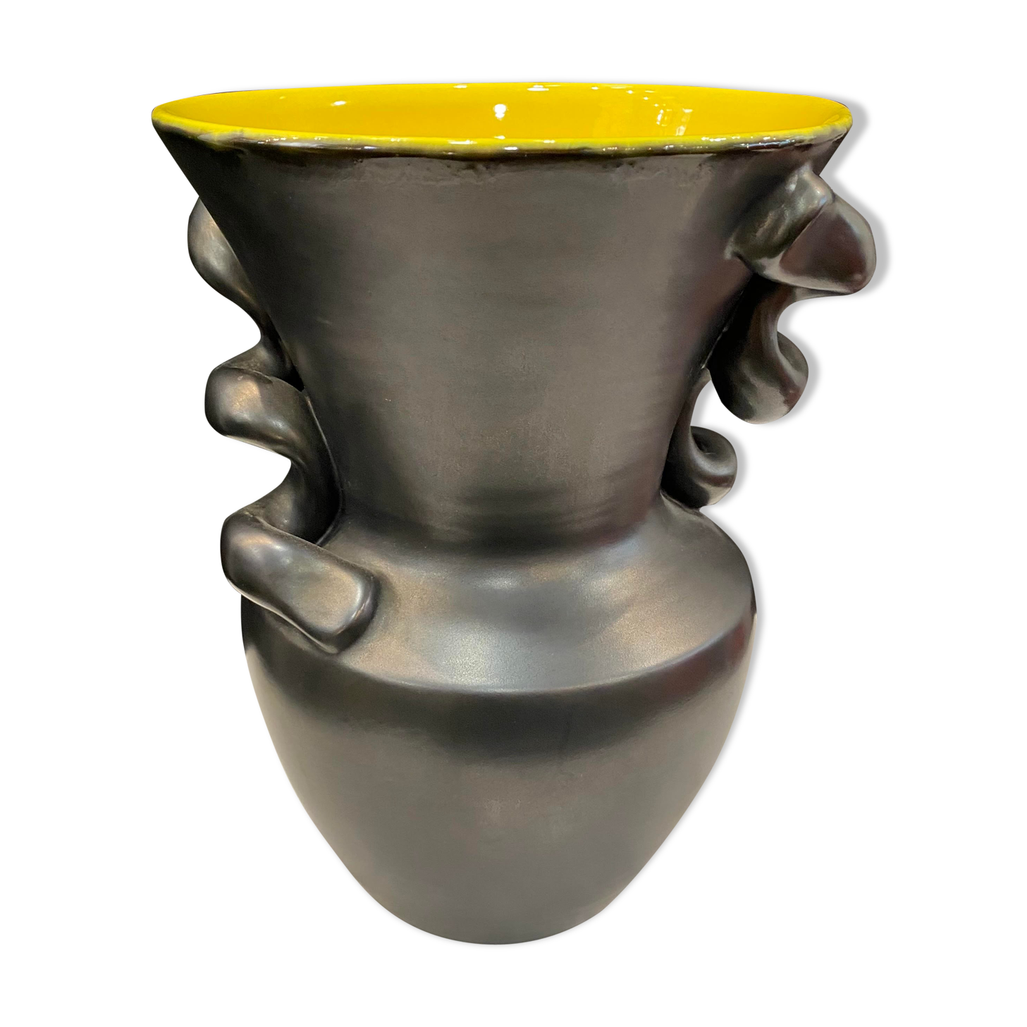 Vase/cache pot in cermal Vallauris