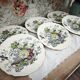 Set of 6 Royal Doulton dinner plates in the Kirkwood pattern.