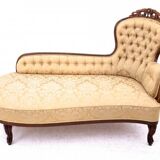 Chaise longue, France, circa 1890.