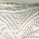 Couvre-lit crochet vintage pour 2 personnes
