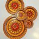Vintage wooden trays