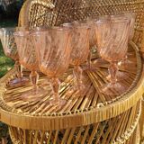 Set of twelve foot glasses Rosaline D'arcoroc Luminarc