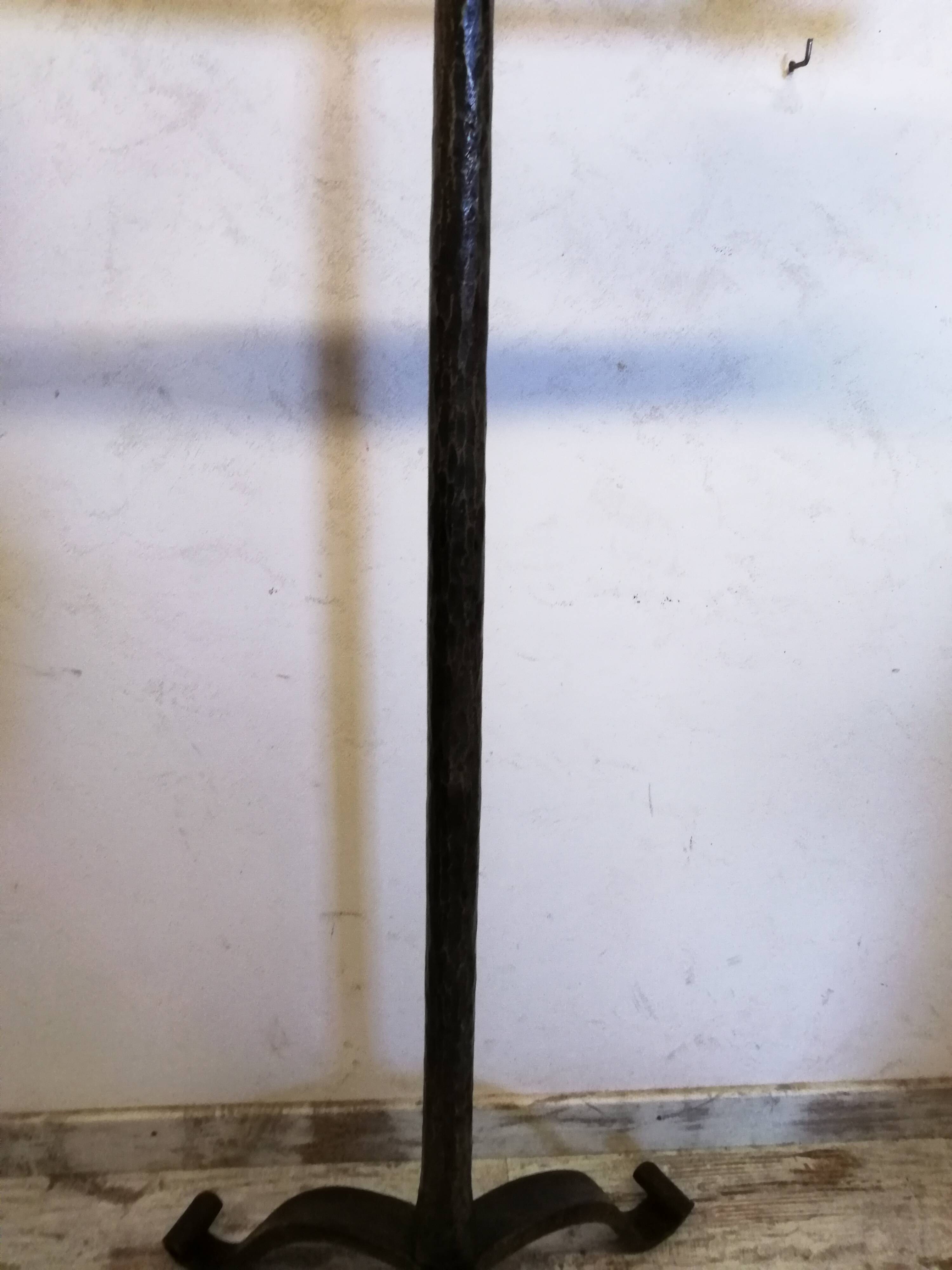 Wrought iron candelabra