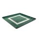 Hollywood regency malachite effect resin & brass tray, Italy 1970s