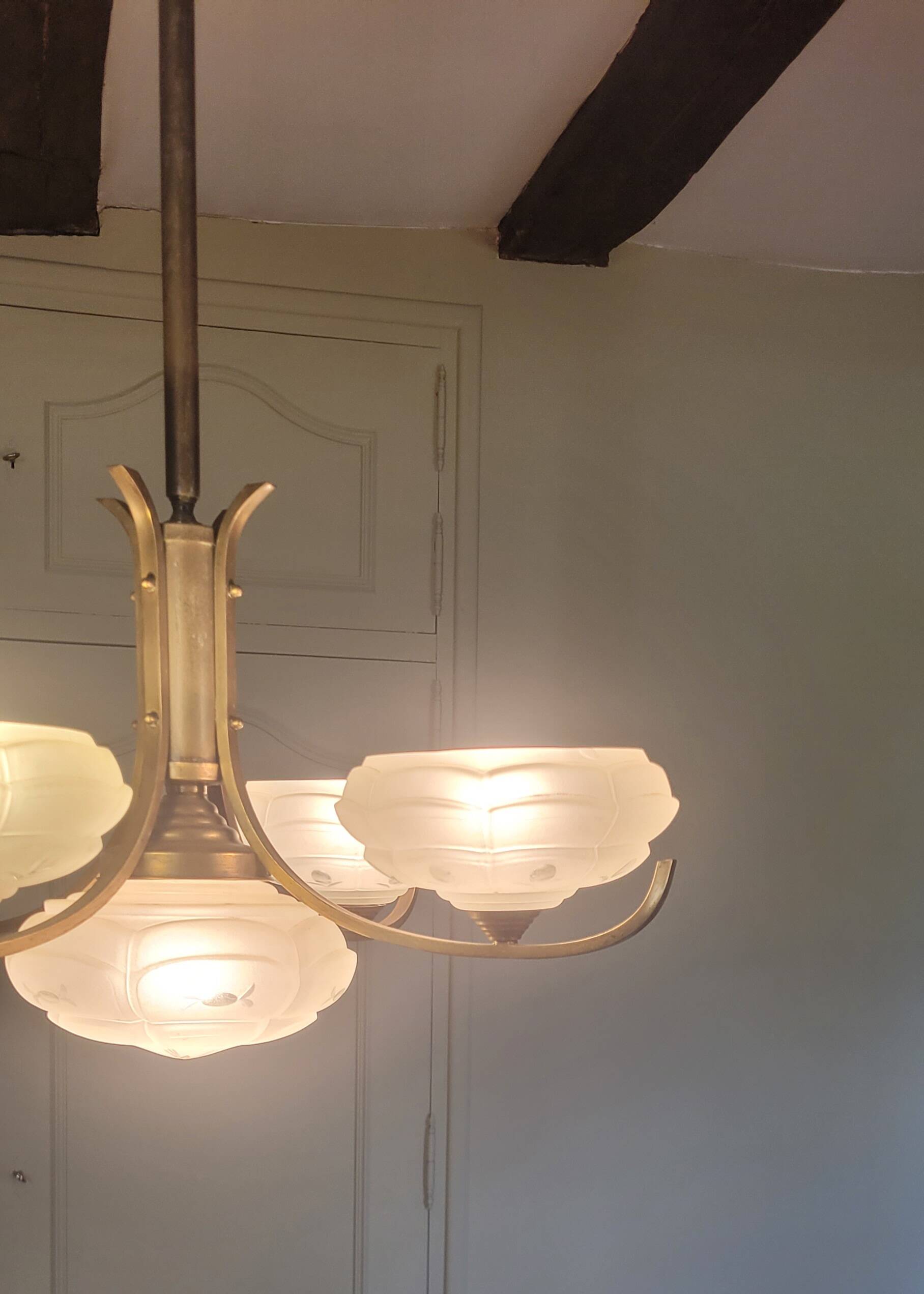 Vintage chandelier from the 70s