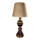Lampe russe et abat-jour papier, 1960
