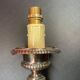 Lamp foot column regulates silver tripod foot