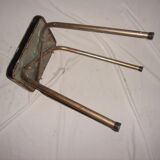 1960 blue formica stool