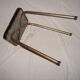 1960 blue formica stool
