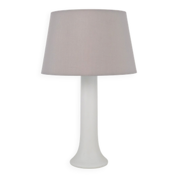 Vintage Glass Table Lamp by U. & O. Kristiansson for Luxus Vittsjö, Sweden, 1969