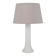 Vintage Glass Table Lamp by U. & O. Kristiansson for Luxus Vittsjö, Sweden, 1969