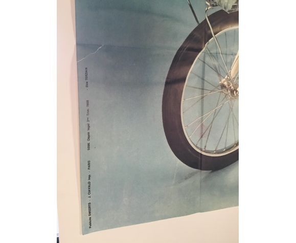 Vintage poster Motobecane Motoconfort Cady "And Hop!" - 1968