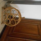 Rattan bottle holder