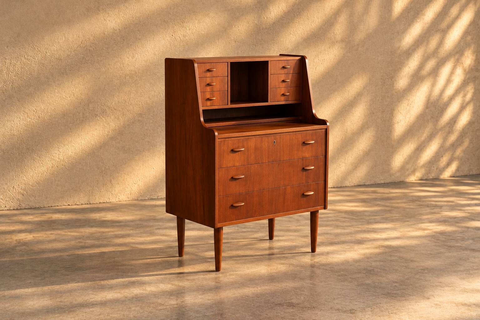 vintage secretary desk | cabinet | 1960s | Danish