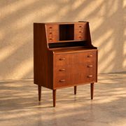 vintage secretary desk | cabinet | 1960s | Danish