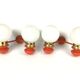 Pair of double wall lamps 70s