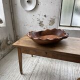 Plat en bois XL racine de thuya