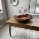 XL thuja root wooden dish