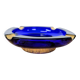 Cendrier "Cobalt & Or"