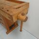Vintage industrial workbench
