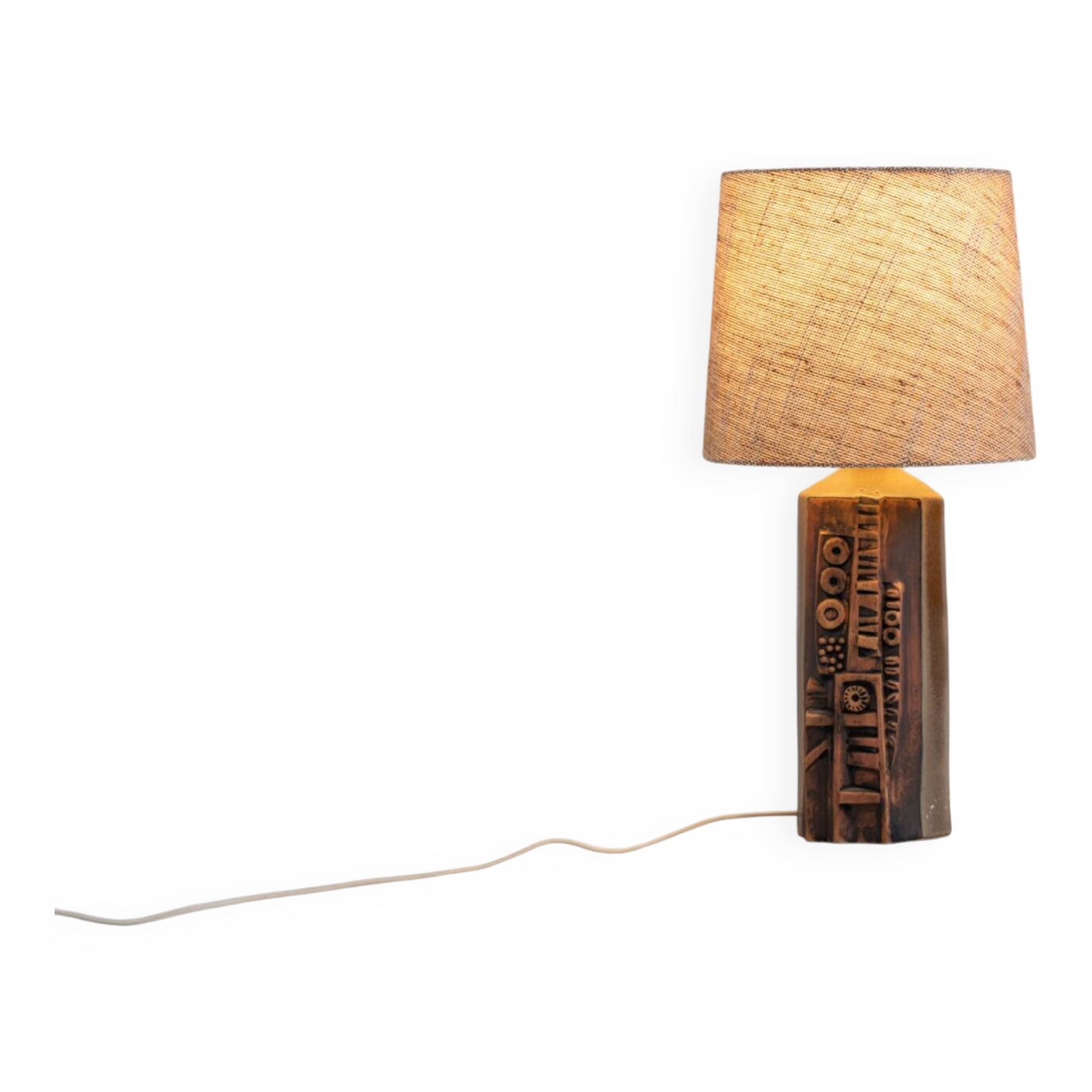 Sculptural “Kennegie” ceramic lamp by Peter Ellery for Tremaen