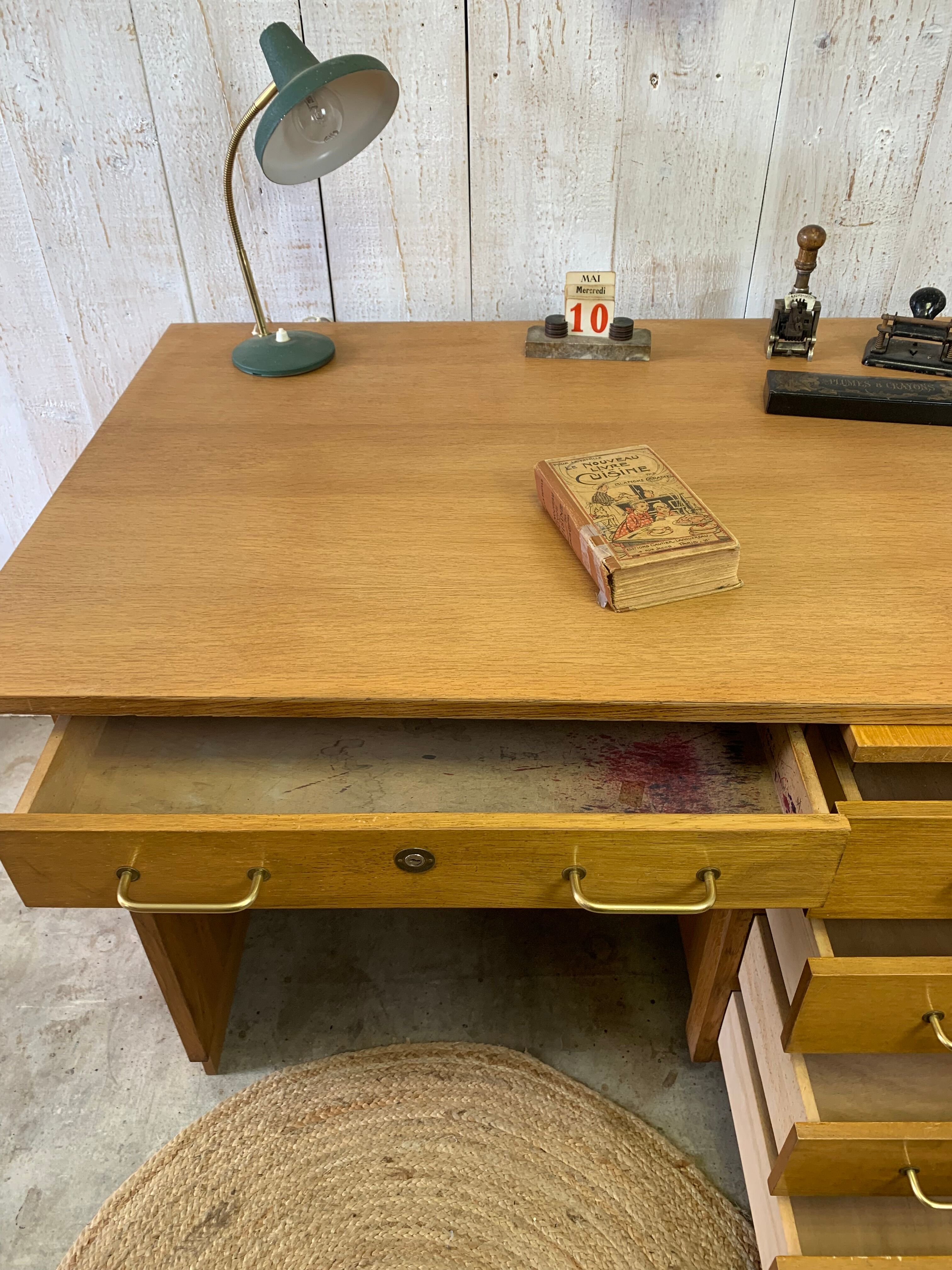 Vintage "spirol" desk