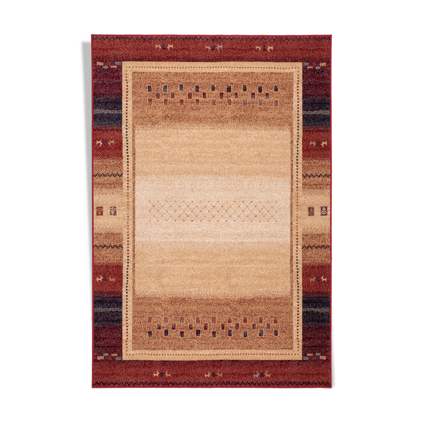 2x3m wool ethnic carpet