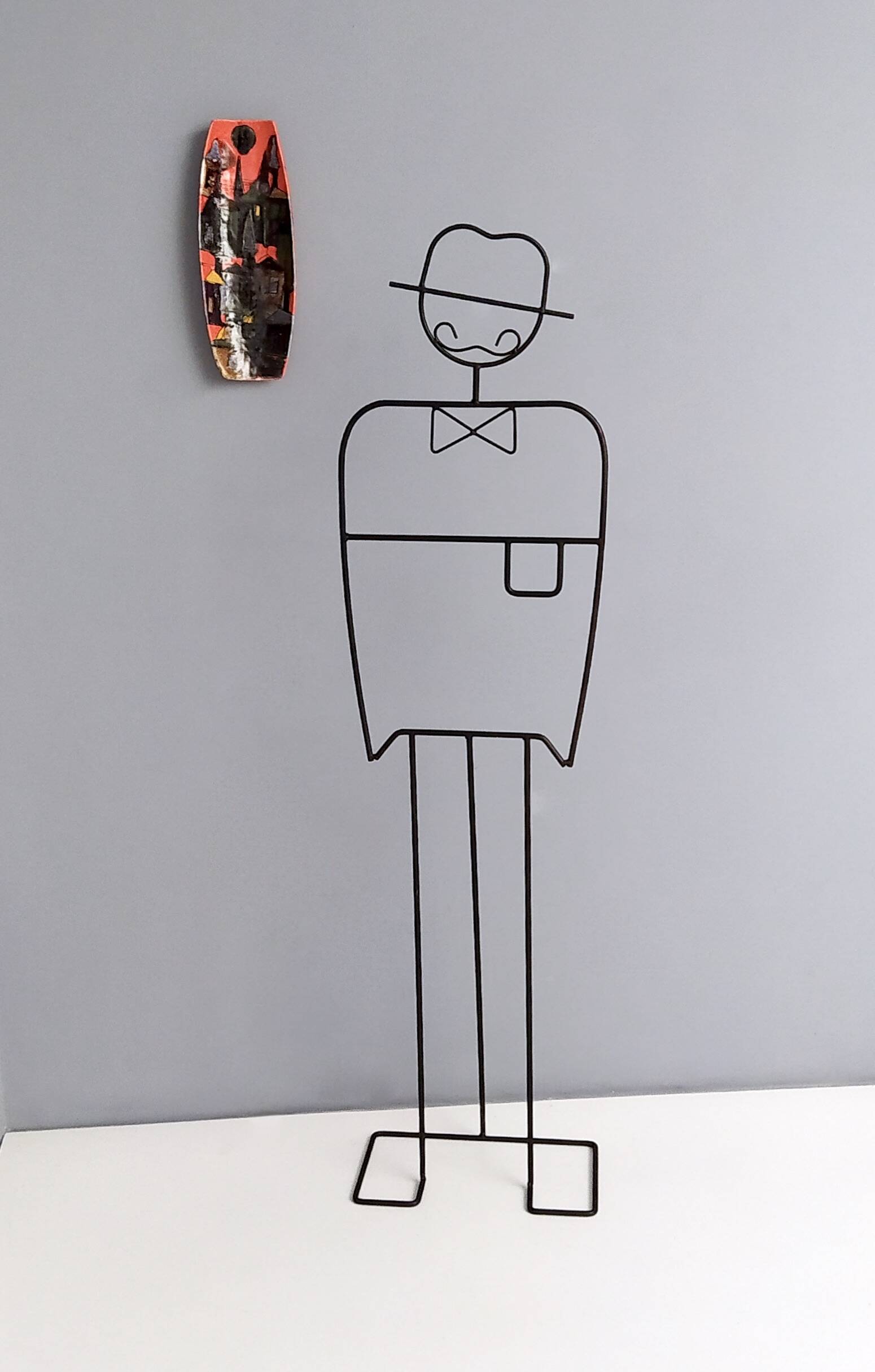 Terracotta Centerpiece / Catchall / Decorative Piece by Schiavon, Italy