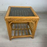Rattan coffee table