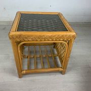 Rattan coffee table