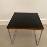 Coffee table by Pierre Guariche for Steiner, Volante model, end of sofa design 1950