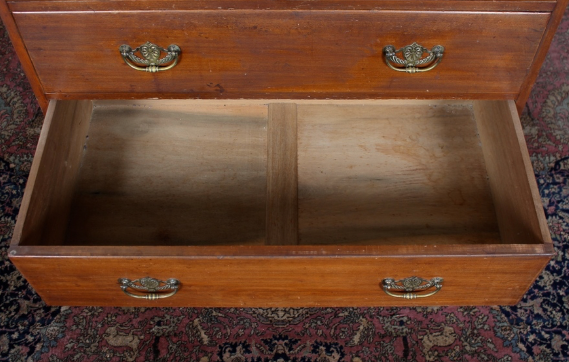 Antique Victorian 19th century mahogany pine Dresser