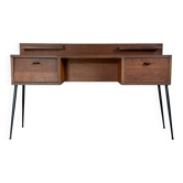 Vintage oak console desk