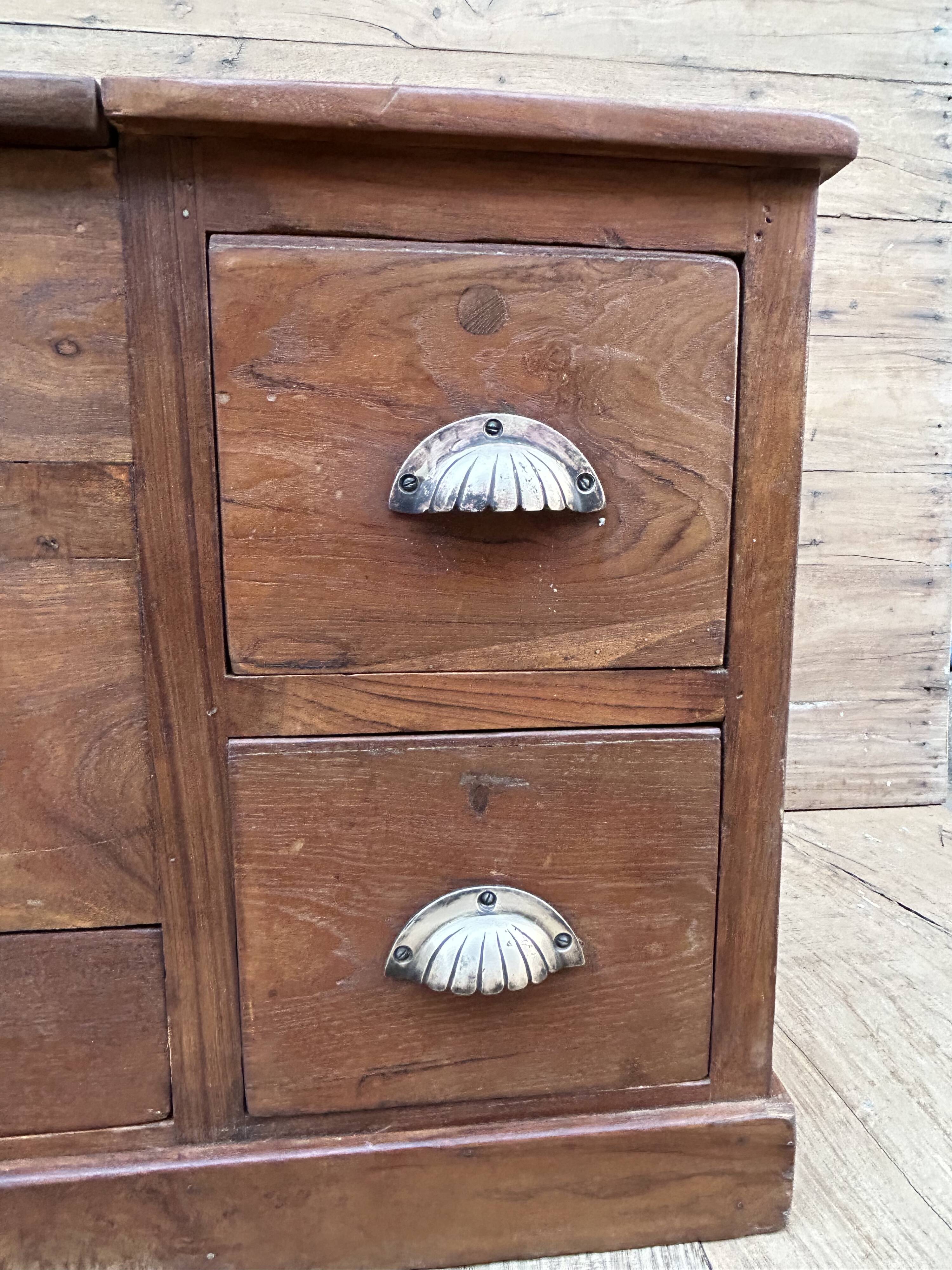 bench - teak safe from Burma