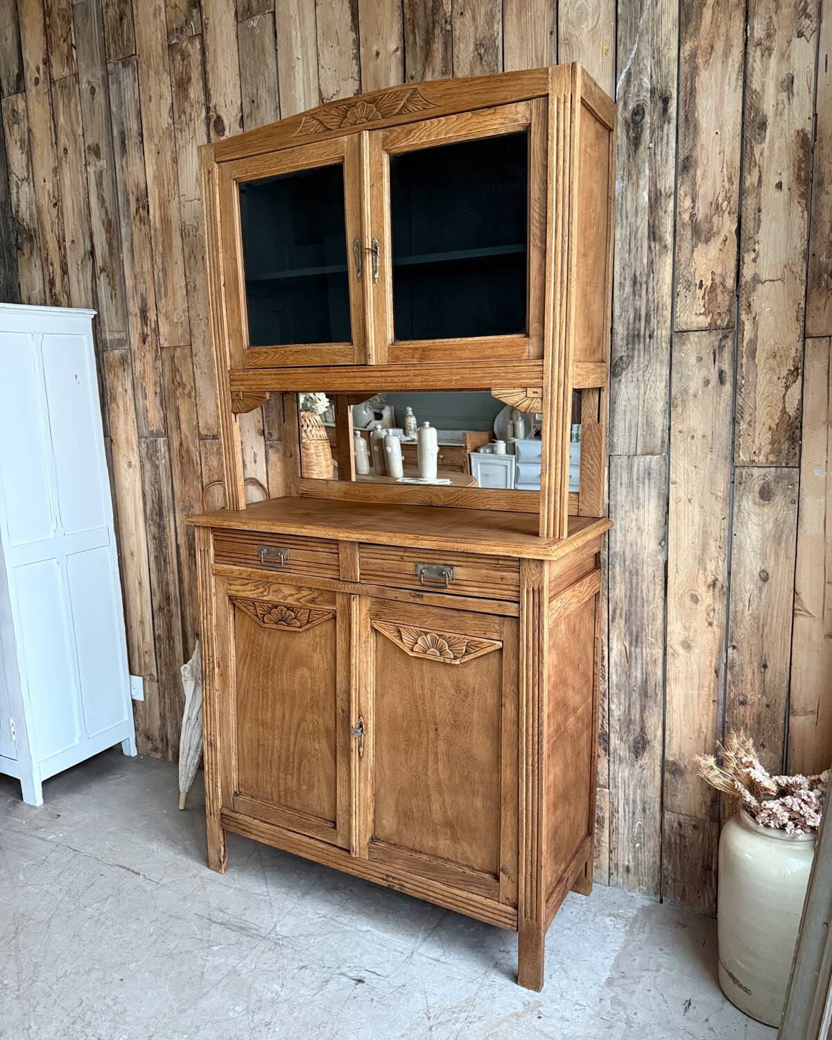 Art Deco oak sideboard (restored)