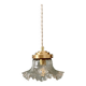 Vintage glass lampshade pendant light